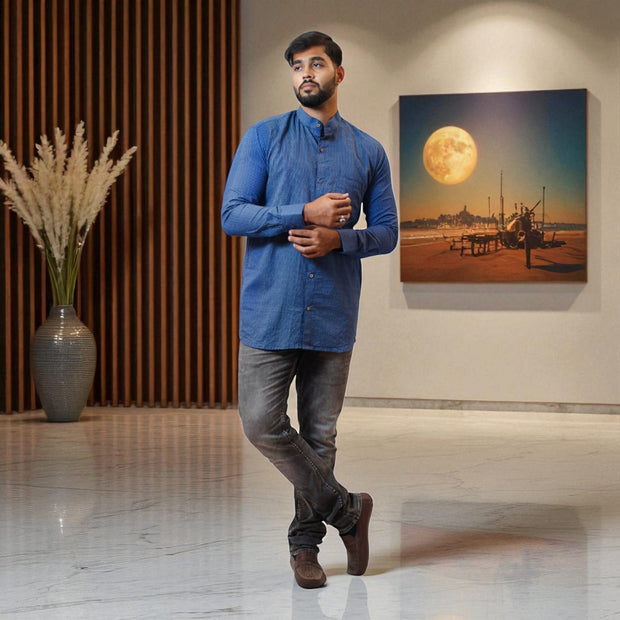 LoomLine Cotton Short Kurta