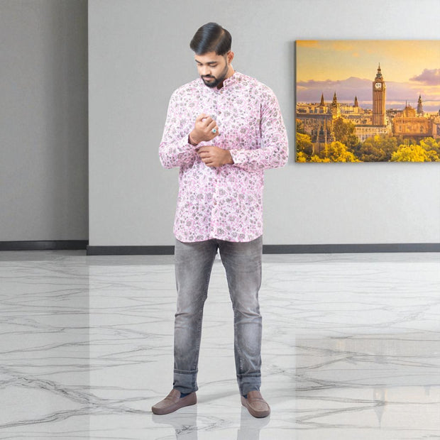 Gulzar Handblock Cotton Short Kurta