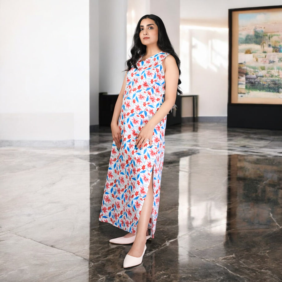 Naksh Handblock Cotton Dress