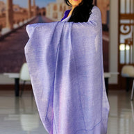 NeelGulabi Handloom Saree