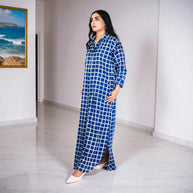 CheckMates Cotton Shirt Dress