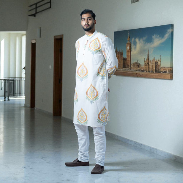 NoorButi Handblock Cotton Kurta