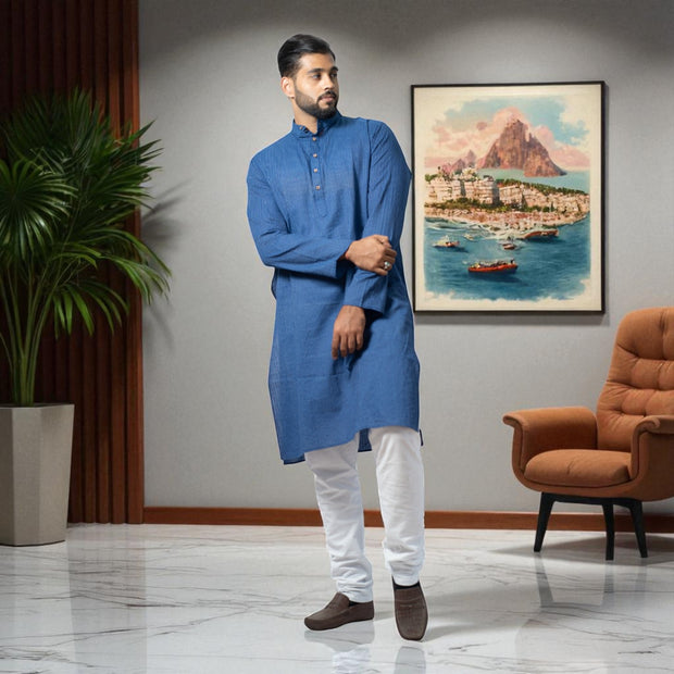StripeLoom Cotton Kurta