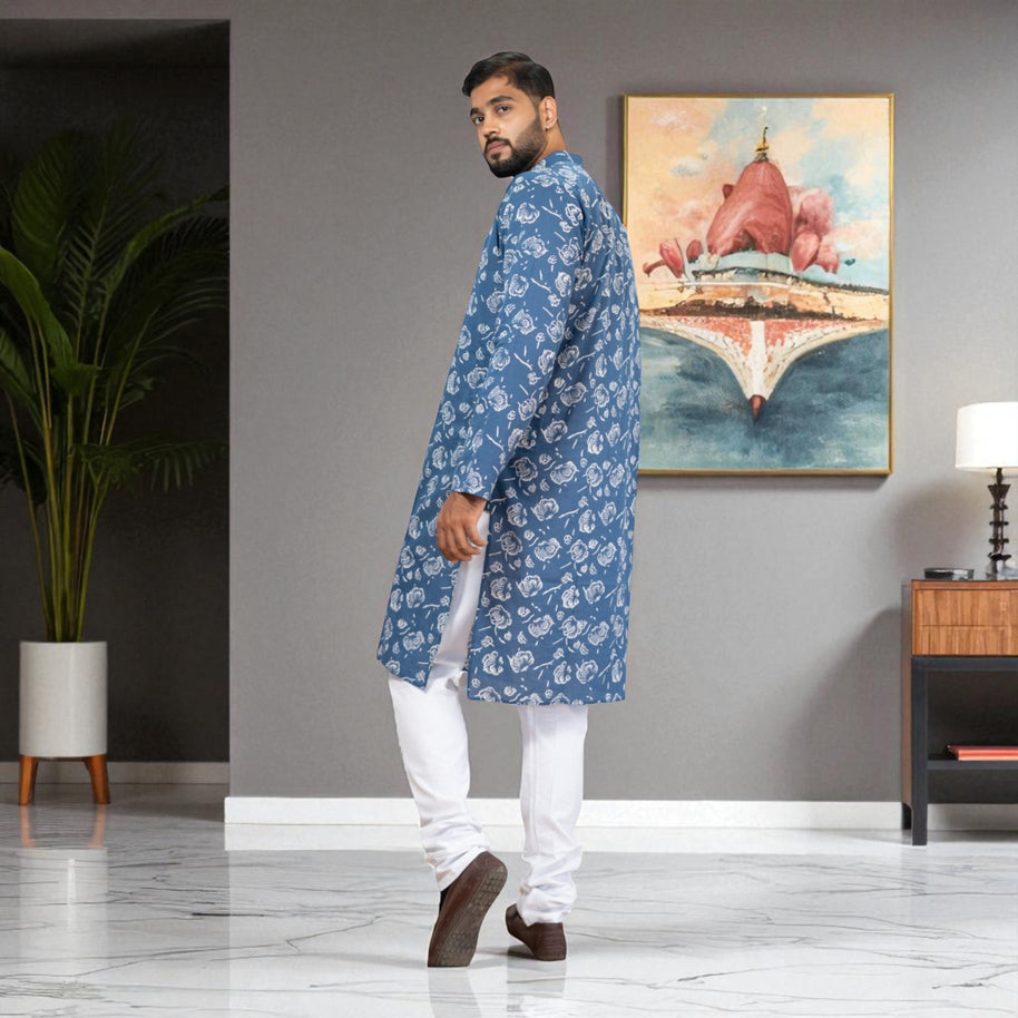 IndiBlock Cotton Kurta