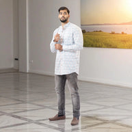 Mughal Handblock Cotton Short Kurta