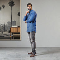 LoomLine Cotton Short Kurta
