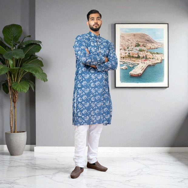 IndiBlock Cotton Kurta