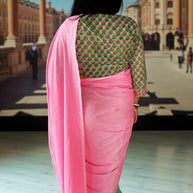 BlushLeaf Handloom Cotton Saree