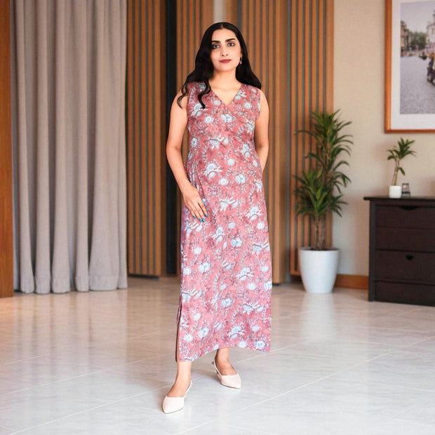 Naksh Handblock Cotton Dress