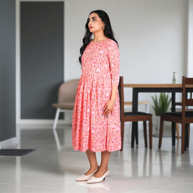 Mehira Block Print Sundress Cotton Summer Dress