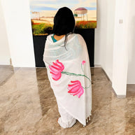 Padma Handpainted Cotton Saree