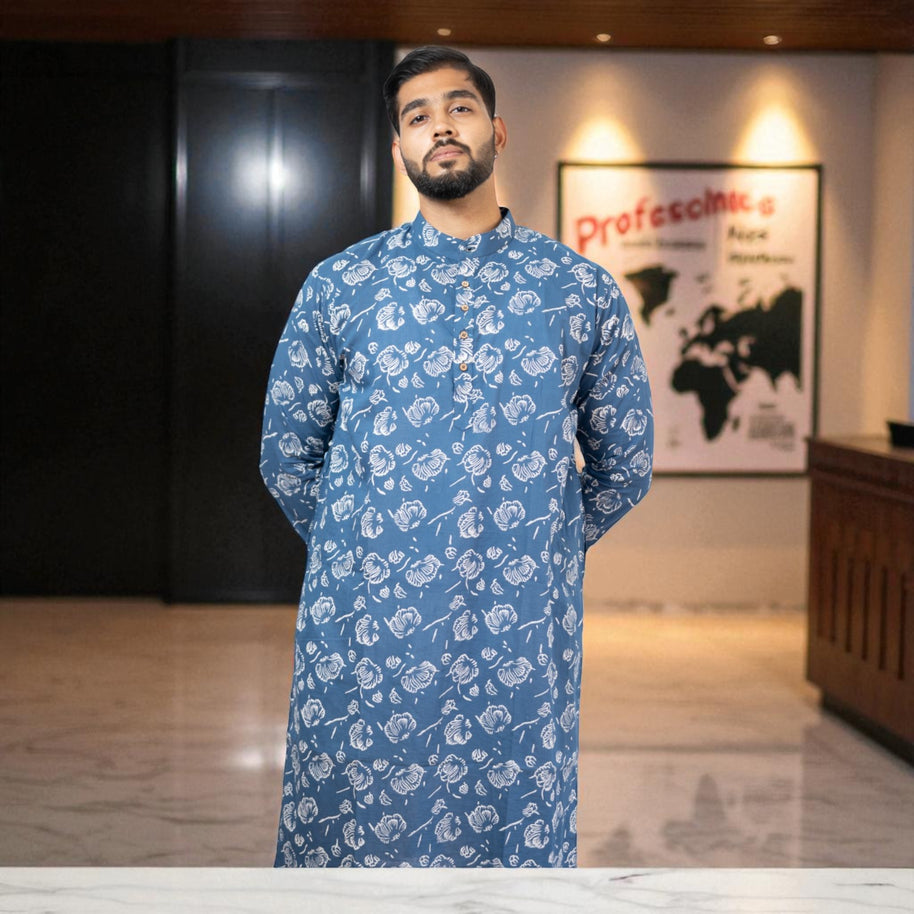 IndiBlock Cotton Kurta