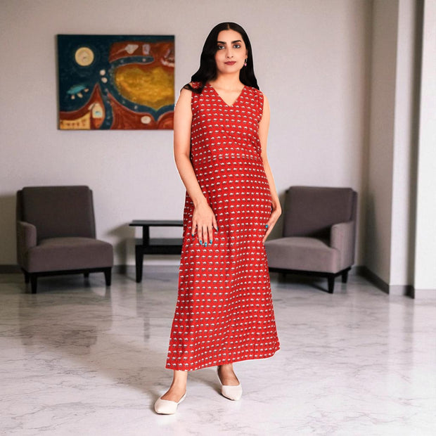 Naksh Handblock Cotton Dress