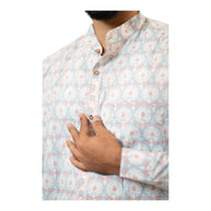 Mughal Handblock Cotton Short Kurta