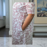 Wild Whisper Handblock Cotton Short Dress