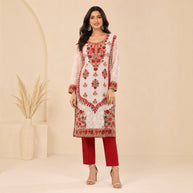 Light Pink Georgette Kurti