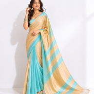 Stripe Radiance Handloom Cotton Saree