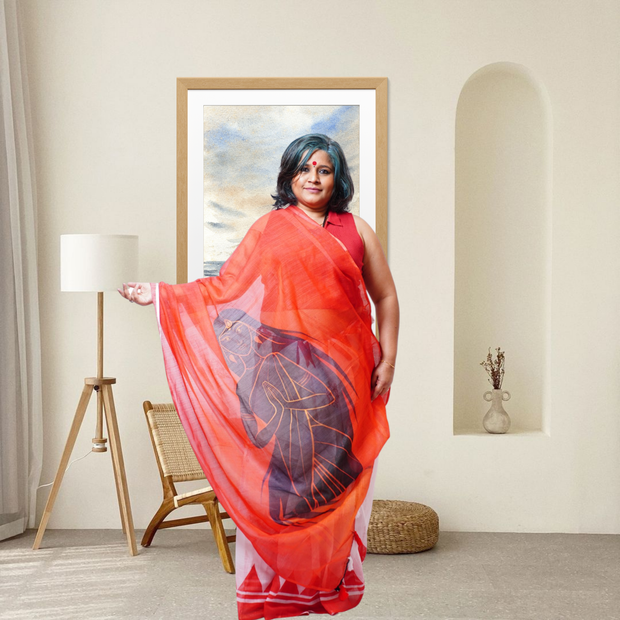 Divine Aura Cotton Saree