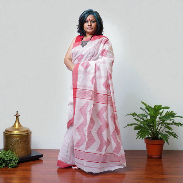 ShvetaRaga Cotton Saree