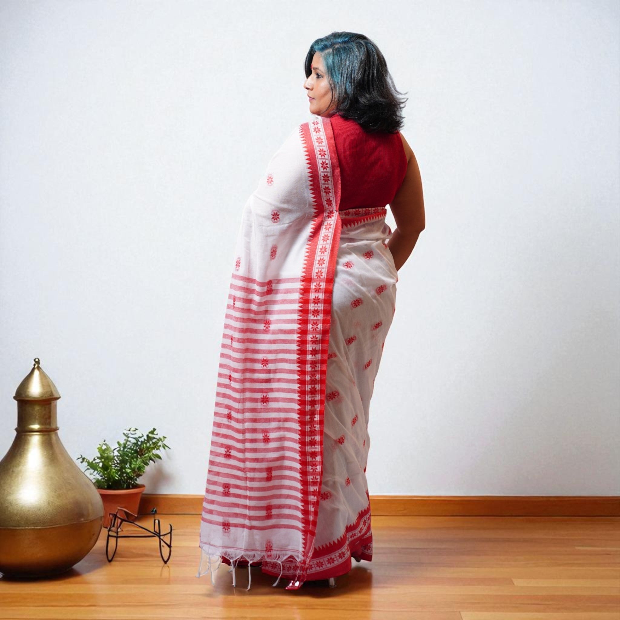 ChandGulab Mul Cotton Saree