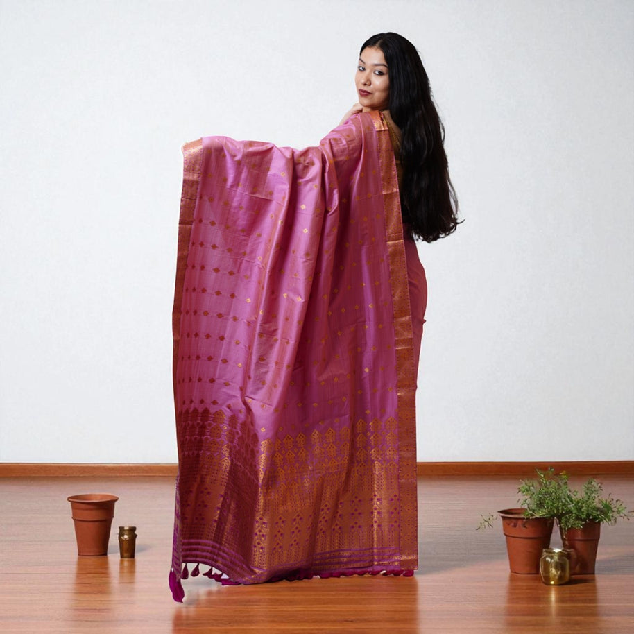 Saanvi Assam Silk Handloom Saree
