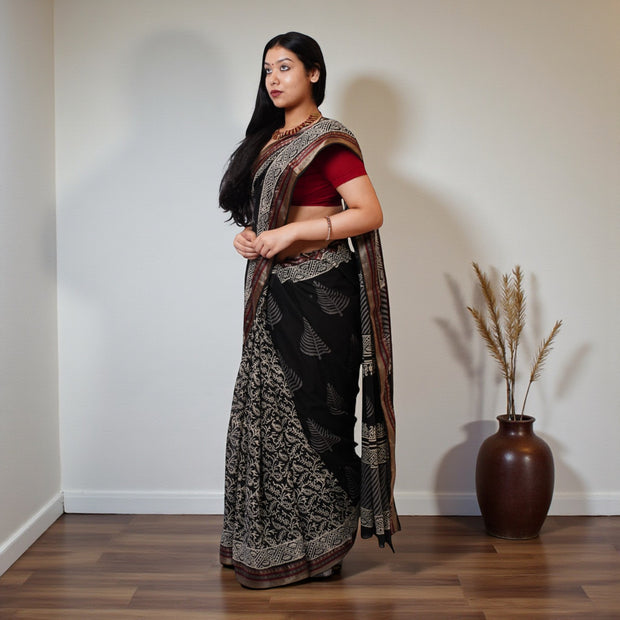 Meera Maheshwari Cotton Silk Saree