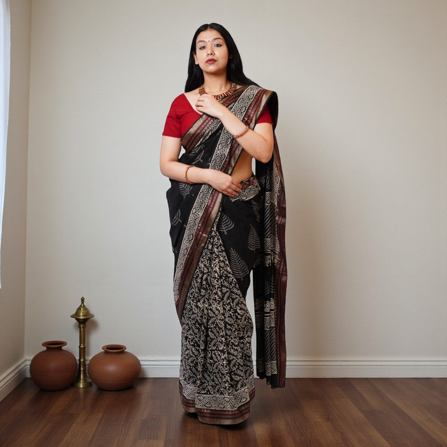 Meera Maheshwari Cotton Silk Saree