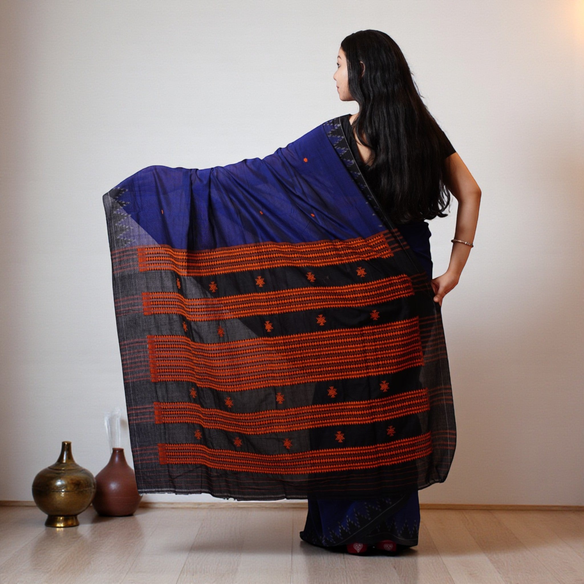 Neelveda Kotpad Handloom Cotton Saree