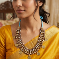 Dhokra Brass & Copper Necklace