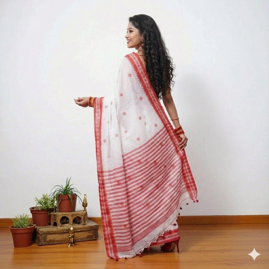 ChandGulab Mul Cotton Saree