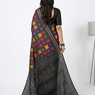 Multi Pasapali Handloom Saree