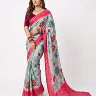 Green Kalmakari Makhmali Silk Saree