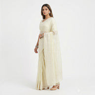 Light Green Kota Doriya Cotton Saree