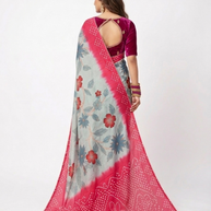 Green Kalmakari Makhmali Silk Saree