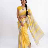 Sunehri Linen Saree