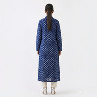 Rajwadi Blue Bandhej Women’s Sherwani