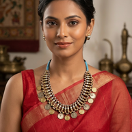 Dhokra Brass & Copper Necklace