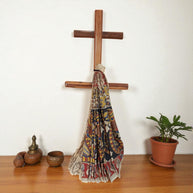 KaalaKalam  Handblock Kalamkari Cotton Saree