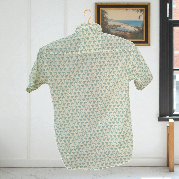 Artsy Hand Block Print Mens Shirt