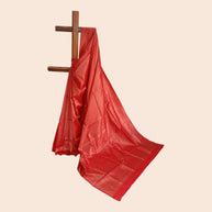 Red Golden Zari Work Silk Saree