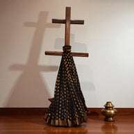 Black Buti Silk Saree