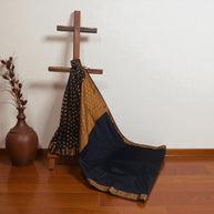 Black Buti Silk Saree