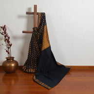 Black Buti Silk Saree