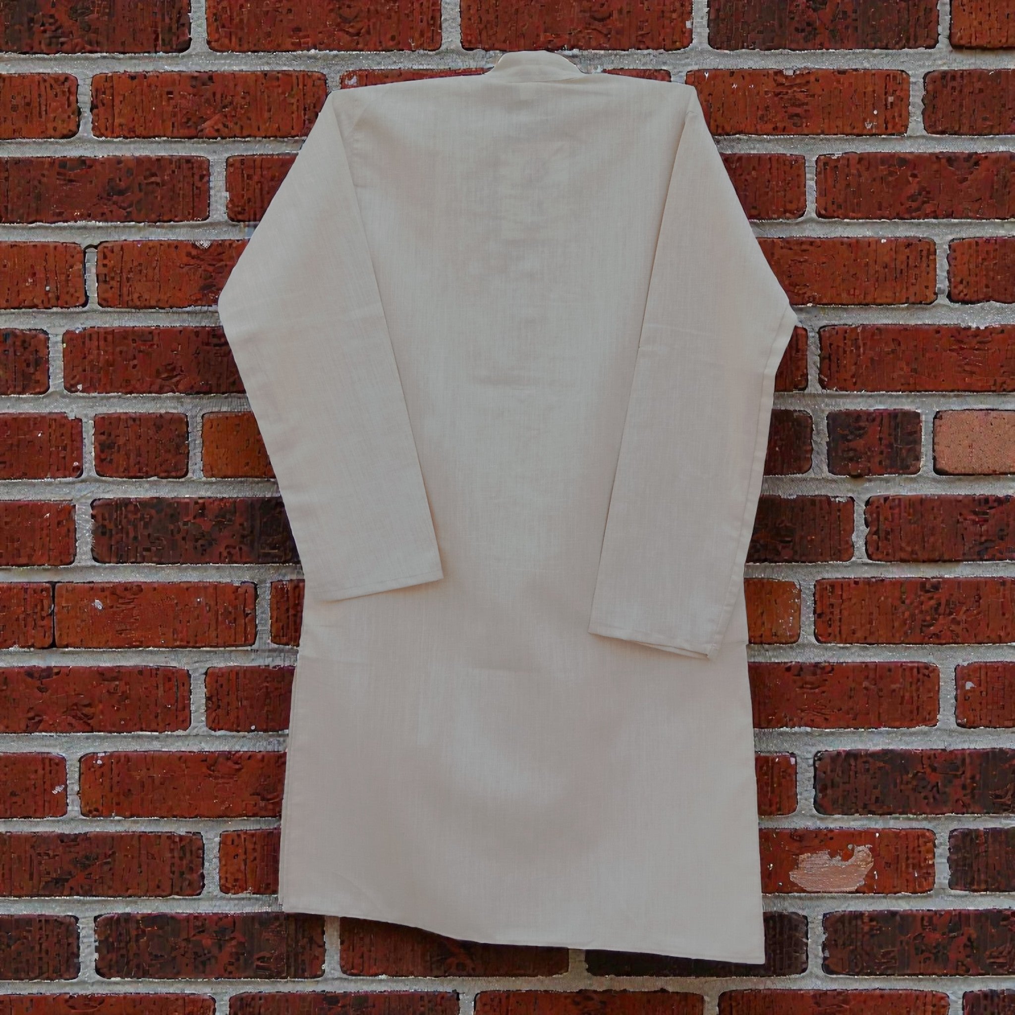 Cream Chikankari Cotton Kurta