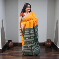 HaritArang Sambalpuri Cotton Saree