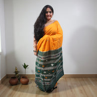 HaritArang Sambalpuri Cotton Saree
