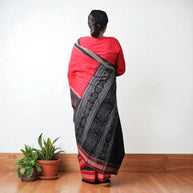 Traditional Handwoven Sambalpuri Cotton Saree