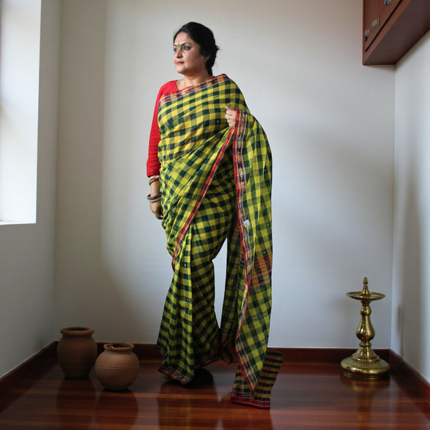 Tara Sambalpuri Handloom Cotton Saree