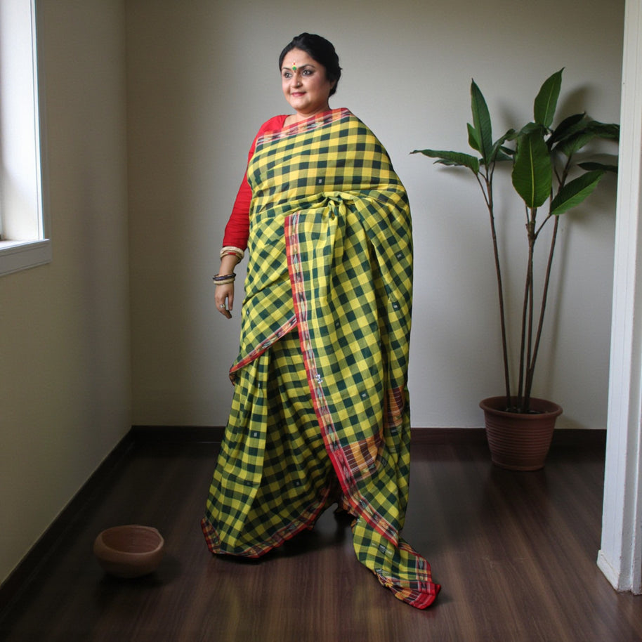 Tara Sambalpuri Handloom Cotton Saree