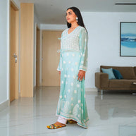 Mehkti Angrakha Cotton Kurta